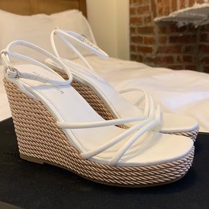 Marc Fisher Zeki Ankle Strap Braided Wedge Sandal